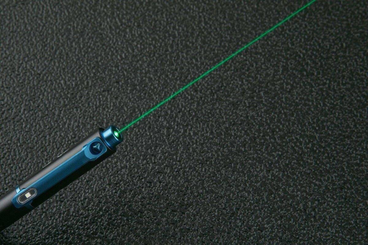 Olight O'PEN Pro Deep Sea Blue Pen w/ LED light & Green Laser (Lim Ed) - NORTH RIVER OUTDOORS