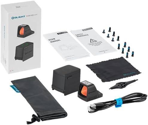 OLIGHT Osight 3 MOA Rechargeable Dot Sight with Charging Cover Picatinny Mount - NORTH RIVER OUTDOORS