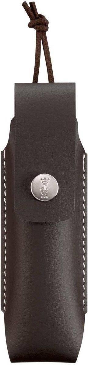 Opinel No.8 Carbon Knife with Sheath, Wooden Slide Gift Box (France) - NORTH RIVER OUTDOORS