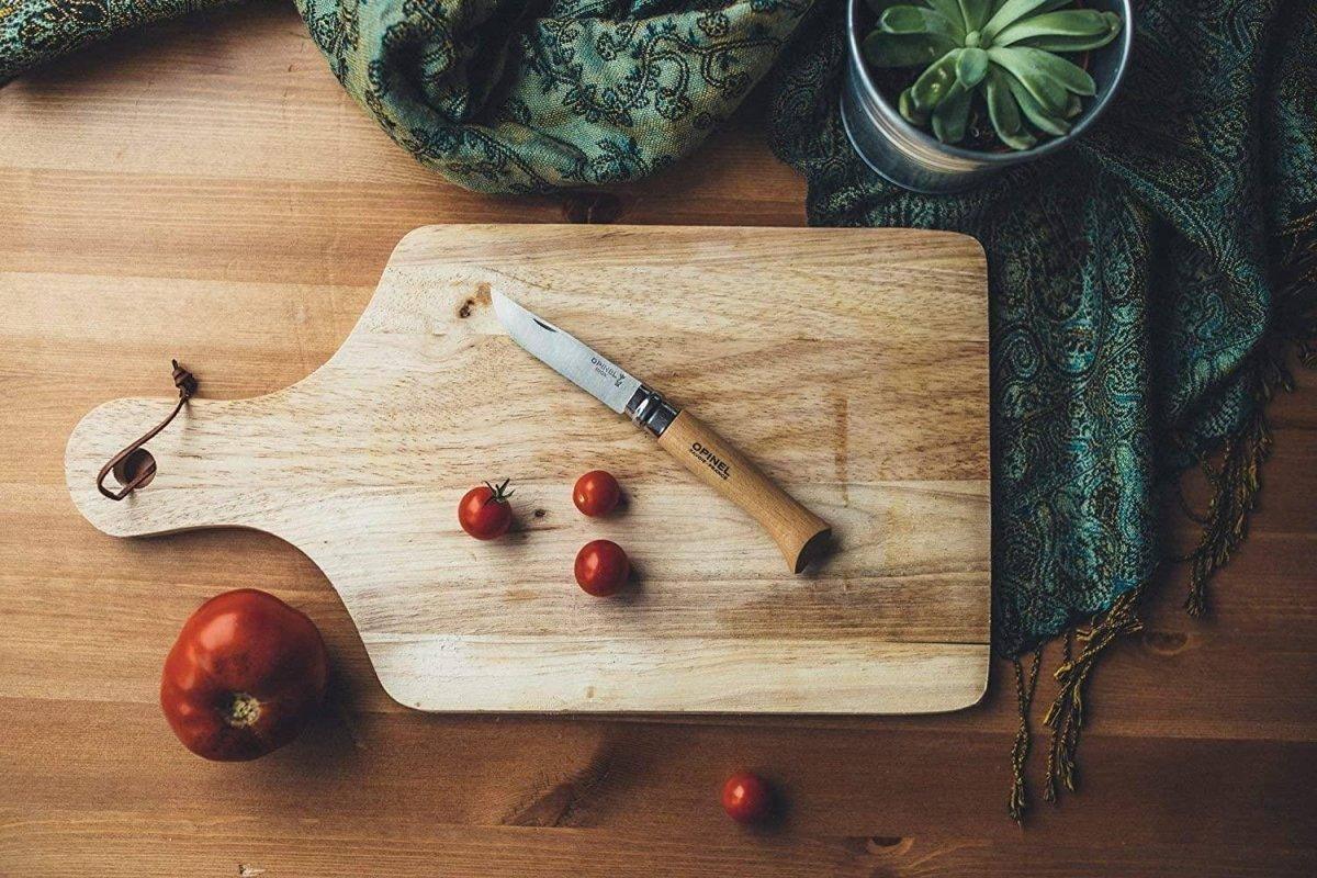 Opinel Stainless Steel Folding Knife with Beechwood Handle (All Sizes) - NORTH RIVER OUTDOORS