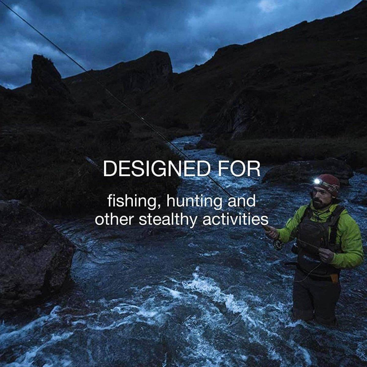 PETZL TACTIKKA +RGB Outdoor Hunting Stealth Headlamp - NORTH RIVER OUTDOORS