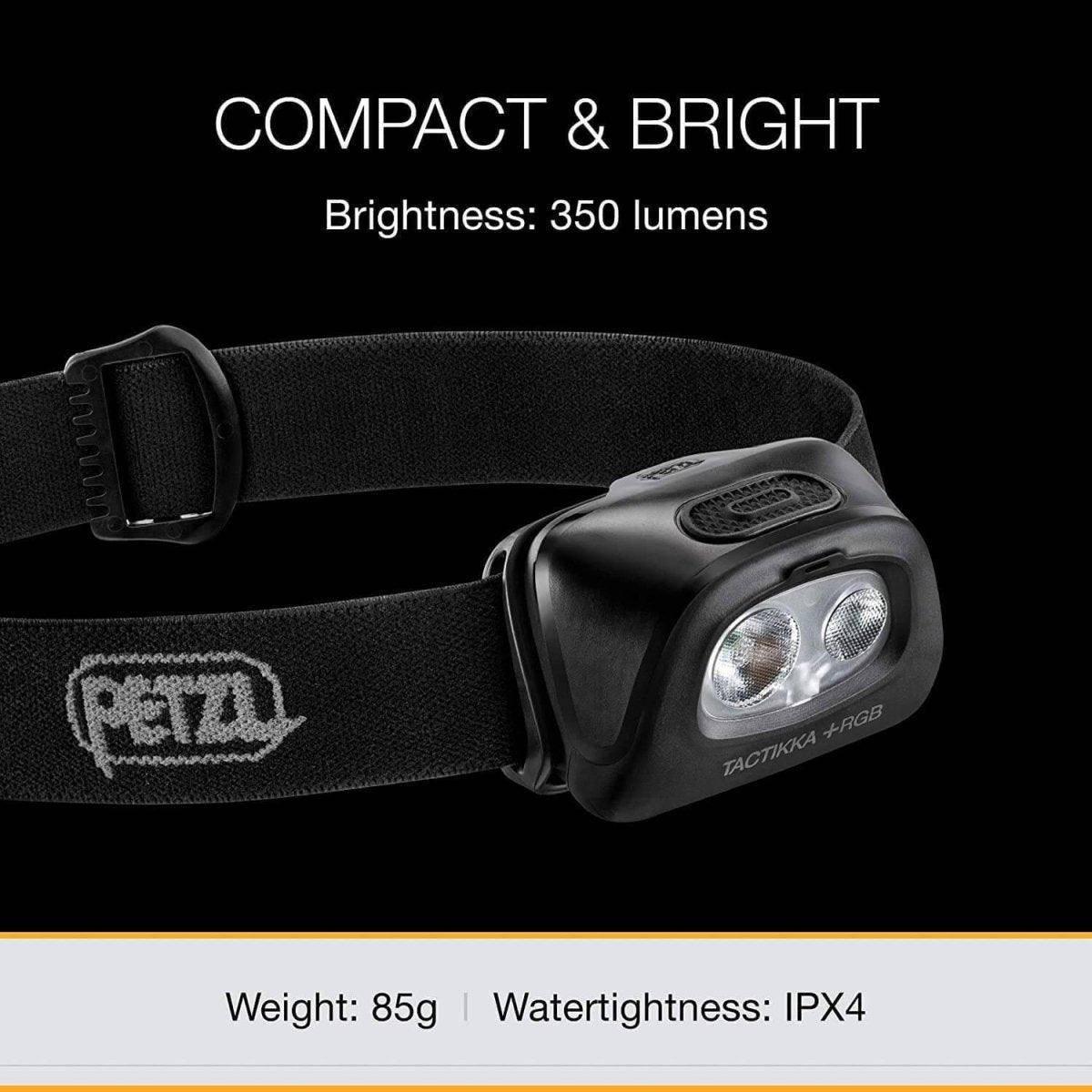 PETZL TACTIKKA +RGB Outdoor Hunting Stealth Headlamp - NORTH RIVER OUTDOORS