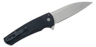 Pro-Tech 5305 Malibu Manual Flipper Knife 3.30" MagnaCut Stonewashed Wharncliffe Textured Handles - NORTH RIVER OUTDOORS