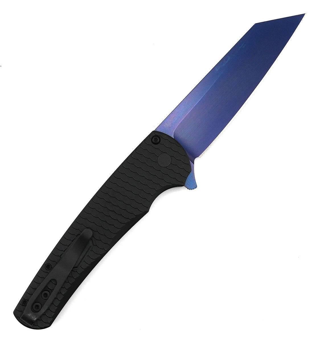 Pro-Tech Malibu Flipper Black Dragon Scale Aluminum (3.25" CPM-20CV) 5236-SB - NORTH RIVER OUTDOORS