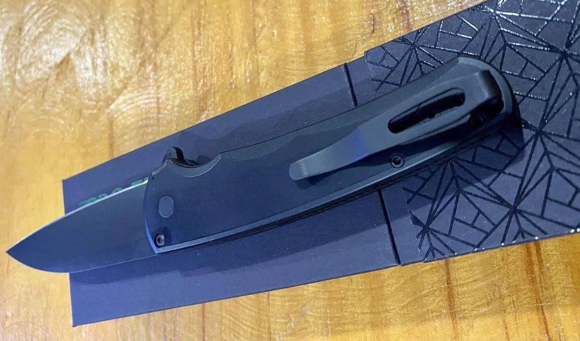 Pro-Tech Malibu Wharncliffe Flipper Knife (3.3" DLC) - NORTH RIVER OUTDOORS