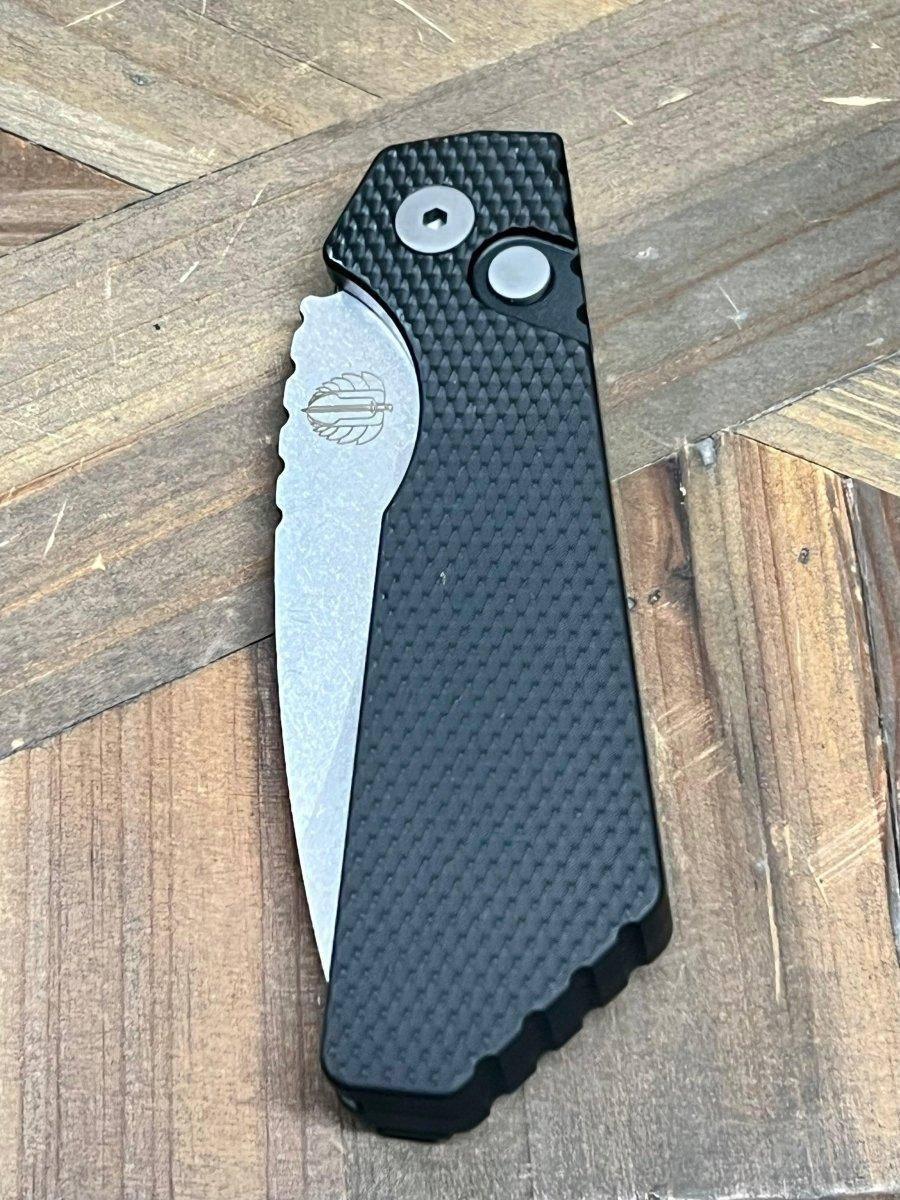 Pro-Tech PT+ PT205 Strider Auto Black Textured Alum 3.06" SW MagnaCut - NORTH RIVER OUTDOORS