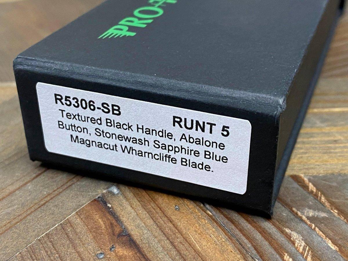 Pro-Tech R5306-SB Runt 5 Auto Folding Knife 1.94" Blue MagnaCut Blade - NORTH RIVER OUTDOORS