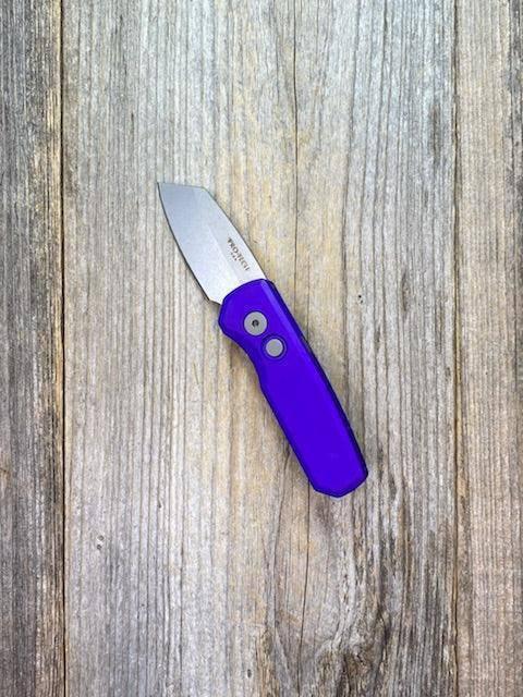 Pro-Tech Runt 5 R5401-Purple Magnacut SW Reverse Tanto Blade Purple (USA) - NORTH RIVER OUTDOORS