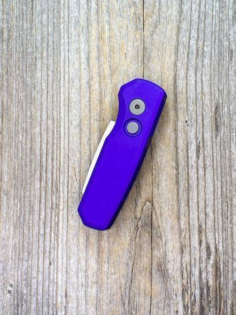 Pro-Tech Runt 5 R5401-Purple Magnacut SW Reverse Tanto Blade Purple (USA) - NORTH RIVER OUTDOORS