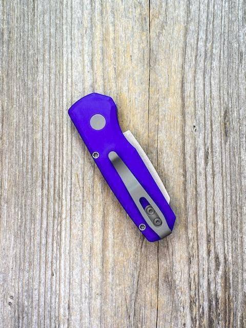 Pro-Tech Runt 5 R5401-Purple Magnacut SW Reverse Tanto Blade Purple (USA) - NORTH RIVER OUTDOORS