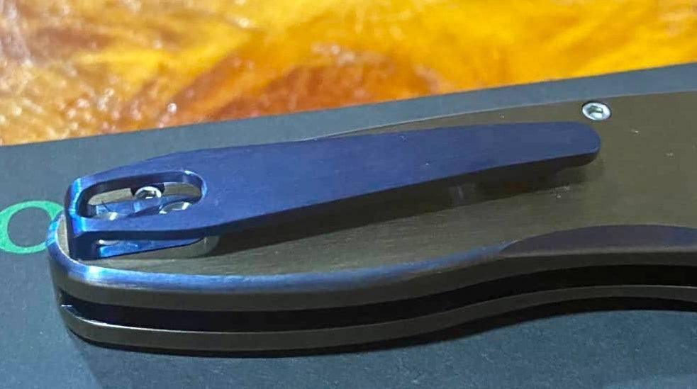 Pro-Tech Sprint 2952 Custom, 2-Tone Milled Titanium / DLC S35VN (USA) - NORTH RIVER OUTDOORS