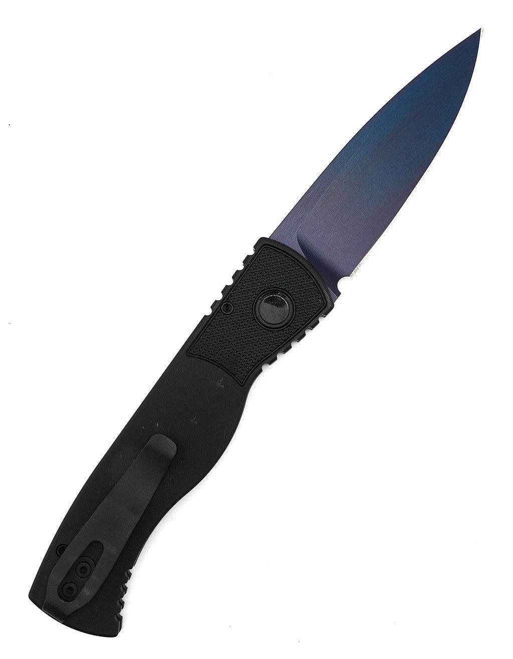 Pro-Tech Tactical Response 2 Black Aluminum (3" CPM-MagnaCut) T203-SB - NORTH RIVER OUTDOORS