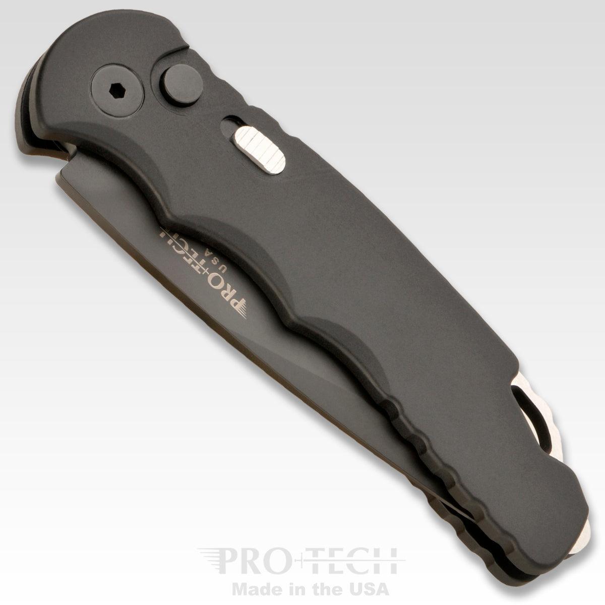 Pro-Tech TR-5 T503 Tactical Response Auto Knife Black (3.25" Black) - NORTH RIVER OUTDOORS