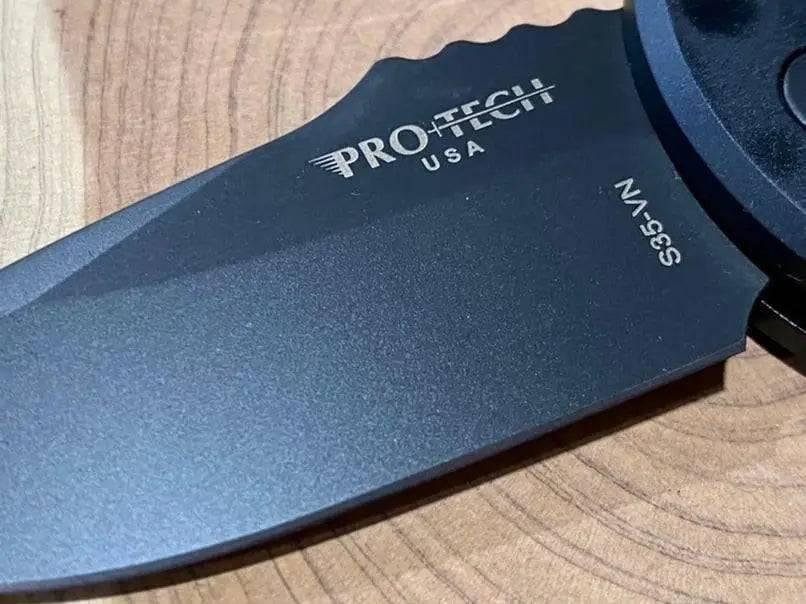 Protech Knives LG403 Les George SBR Black DLC (USA) - NORTH RIVER OUTDOORS