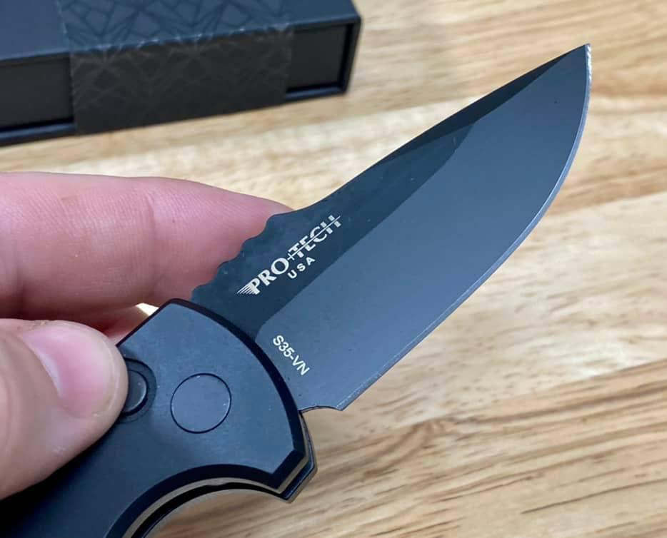 Protech LG403-LH Les George SBR Left Handed Auto Folding Knife 2.5" S35VN - NORTH RIVER OUTDOORS