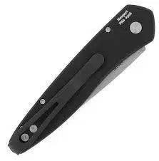 Protech Newport Auto Knife Black 3D Wave (3") 3436 - NORTH RIVER OUTDOORS