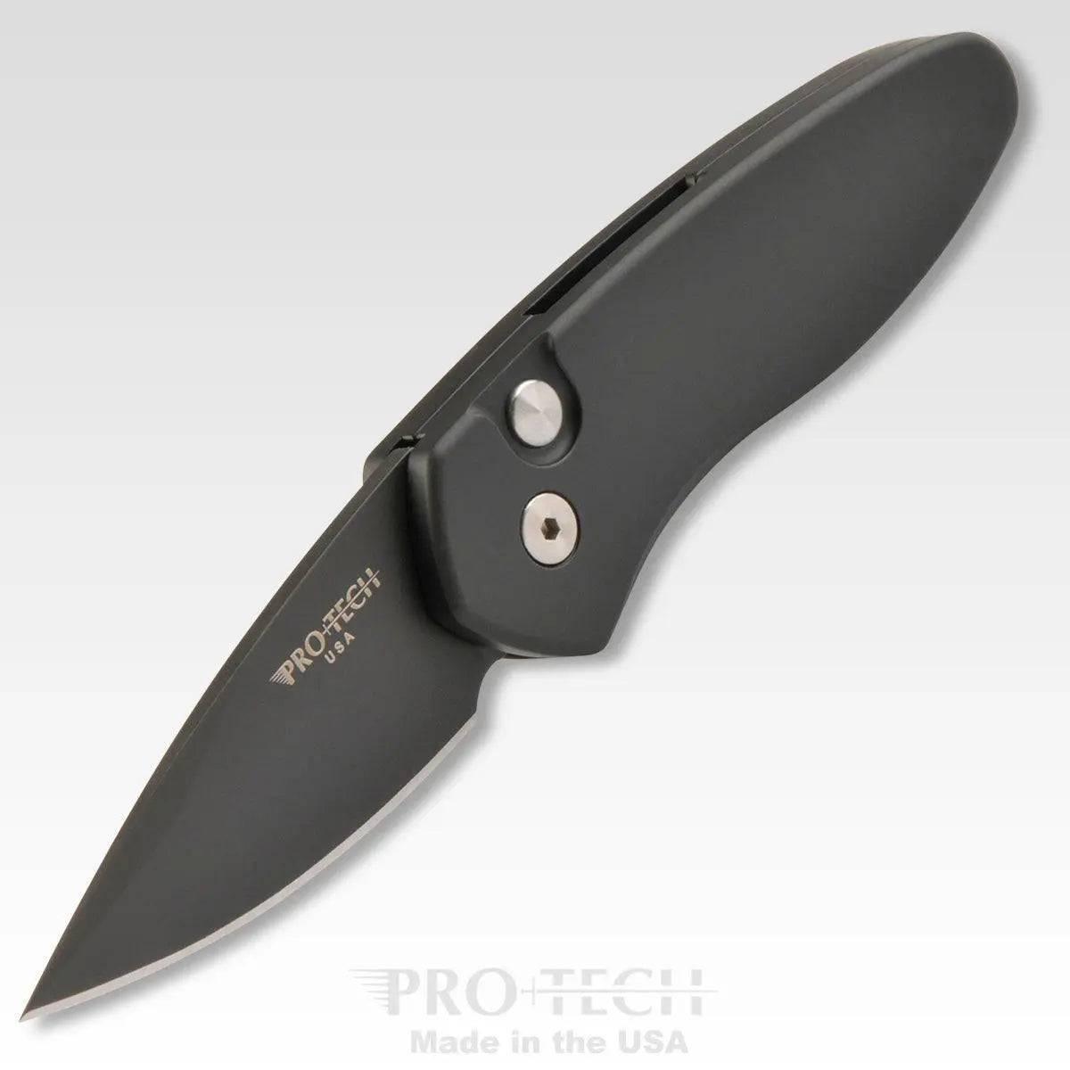 Protech Sprint Black Automatic Knife (1.95" Black) 2907 - NORTH RIVER OUTDOORS