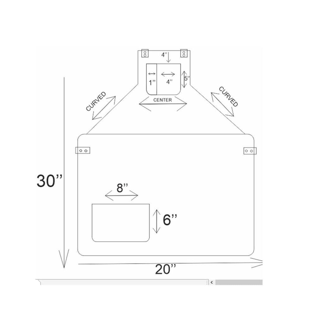 Ramelson Suede/Leather 3 Pocket Blacksmith Woodcarvers Apron - NORTH RIVER OUTDOORS