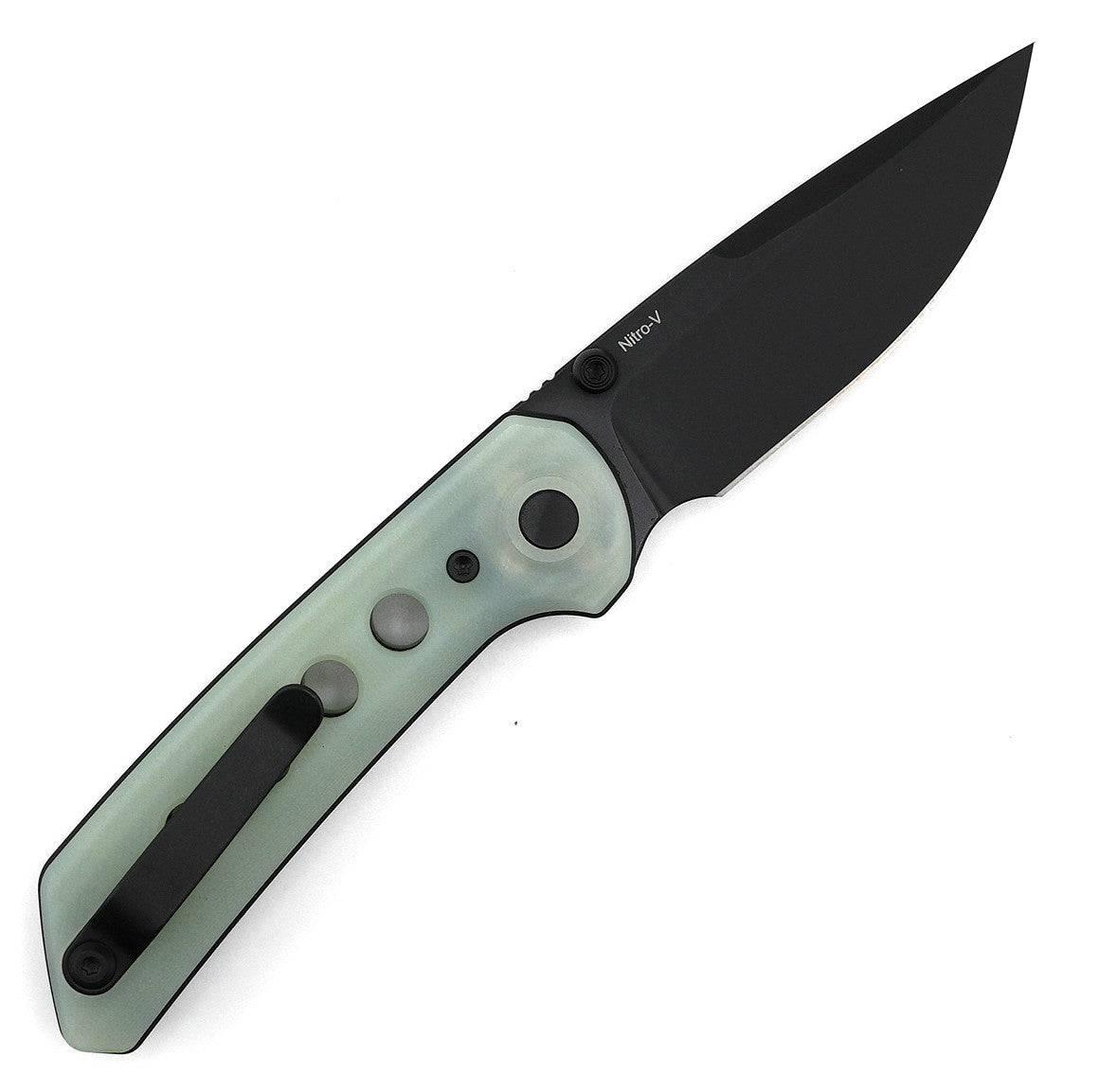 Reate PL-XT Jade G10 - Nitro-V - Black PVD - NORTH RIVER OUTDOORS