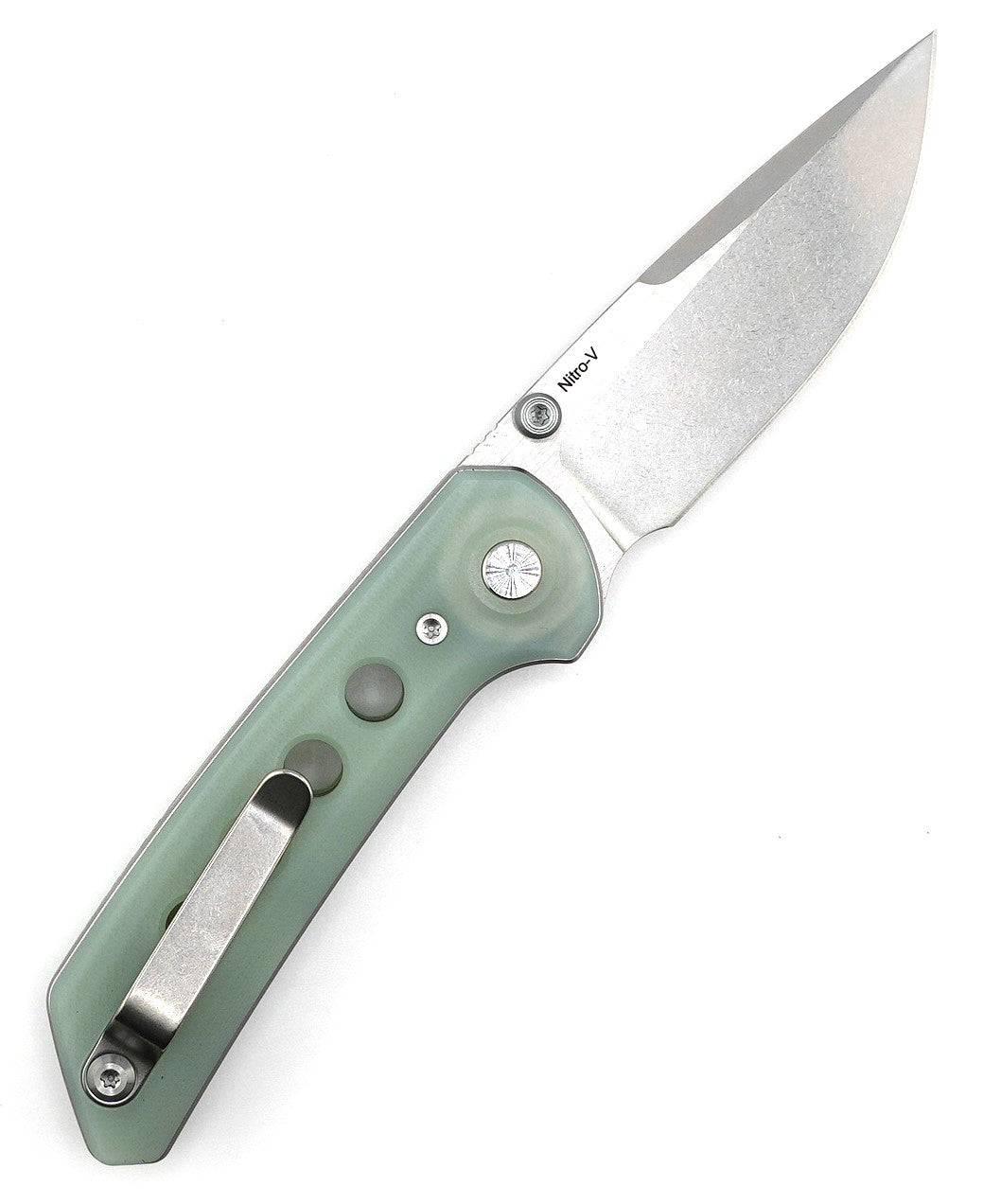 Reate PL-XT Jade G10 - Nitro-V - Stonewashed - NORTH RIVER OUTDOORS