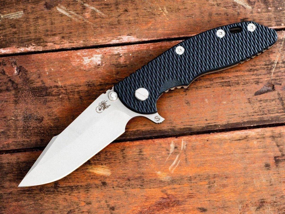 Hinderer XM-18 3.5" Skinny Harpoon Spanto Bronze Black G10 - NORTH RIVER OUTDOORS