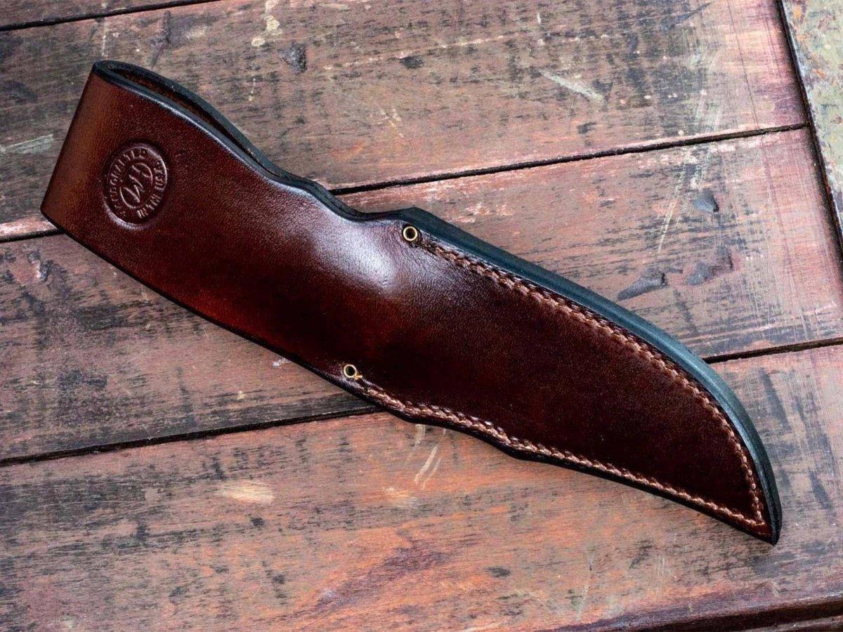 Rick Hinderer Emmett Fixed Blade Stonewash Micarta Handles - NORTH RIVER OUTDOORS