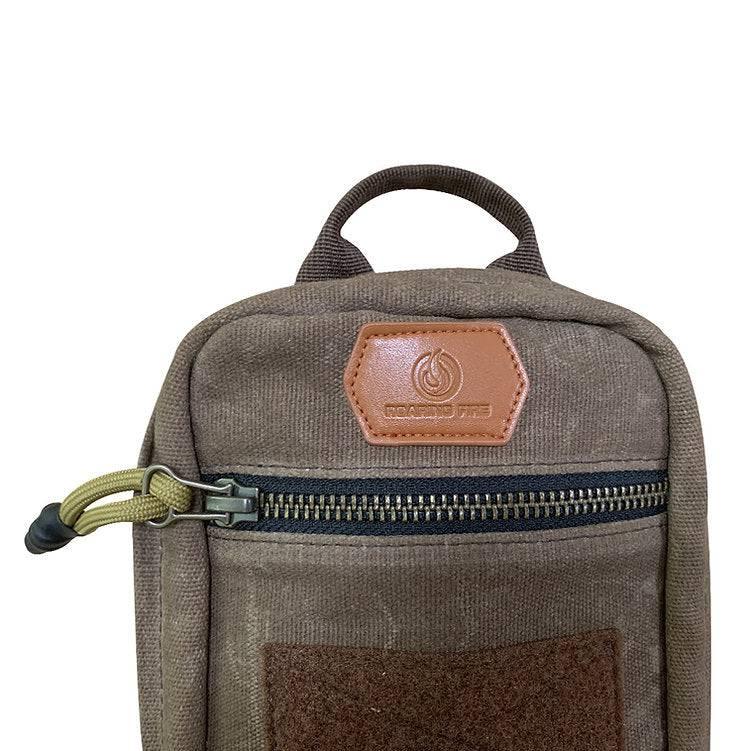 Roaring Fire Smolder Waxed Canvas Gear Organizer Pouch - NORTH RIVER OUTDOORS