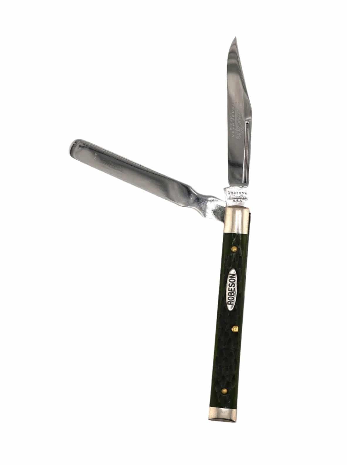 Robeson Shuredge Green Bone Doctors Knife by Queen Cut Co. - NORTH RIVER OUTDOORS