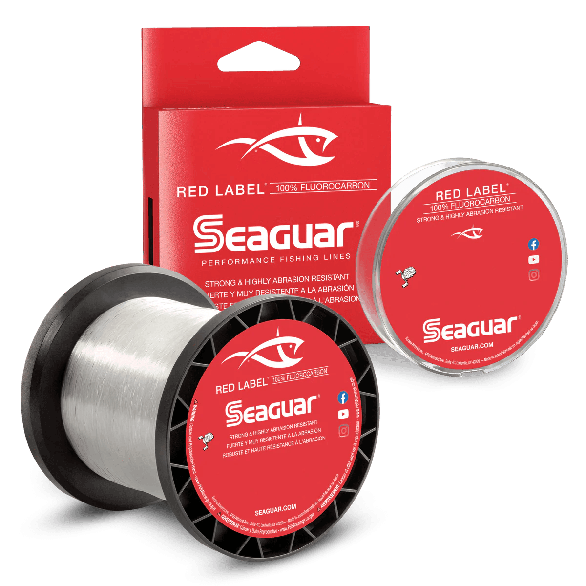 Seaguar Red Label Fluorocarbon Fishing Line - NORTH RIVER OUTDOORS