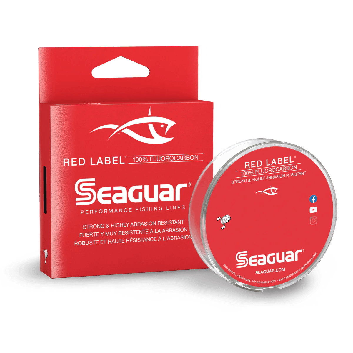 Seaguar Red Label Fluorocarbon Fishing Line - NORTH RIVER OUTDOORS