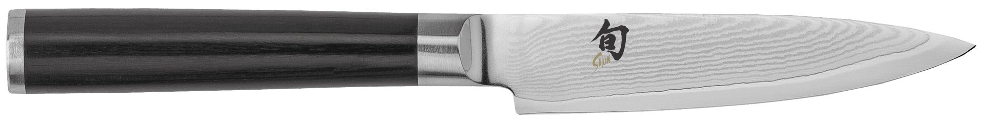 Shun DM0716 Classic Utility 4" Blade Pakkawood Handle - NORTH RIVER OUTDOORS