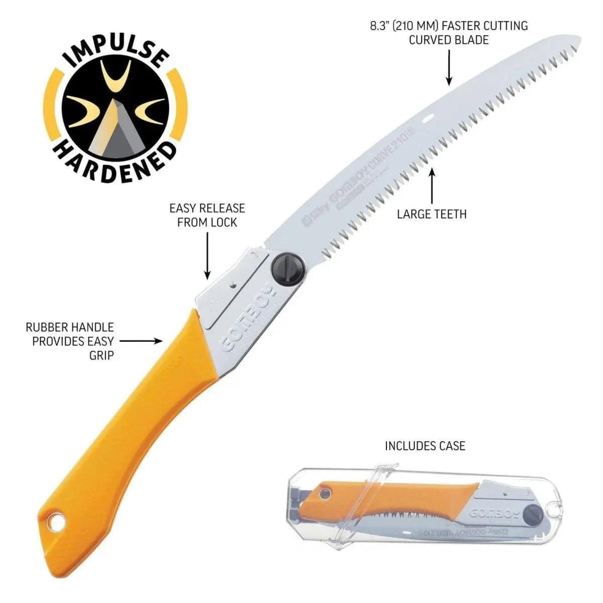Silky GomBoy Curve Professional Folding Saw 240mm 717-24 - NORTH RIVER OUTDOORS
