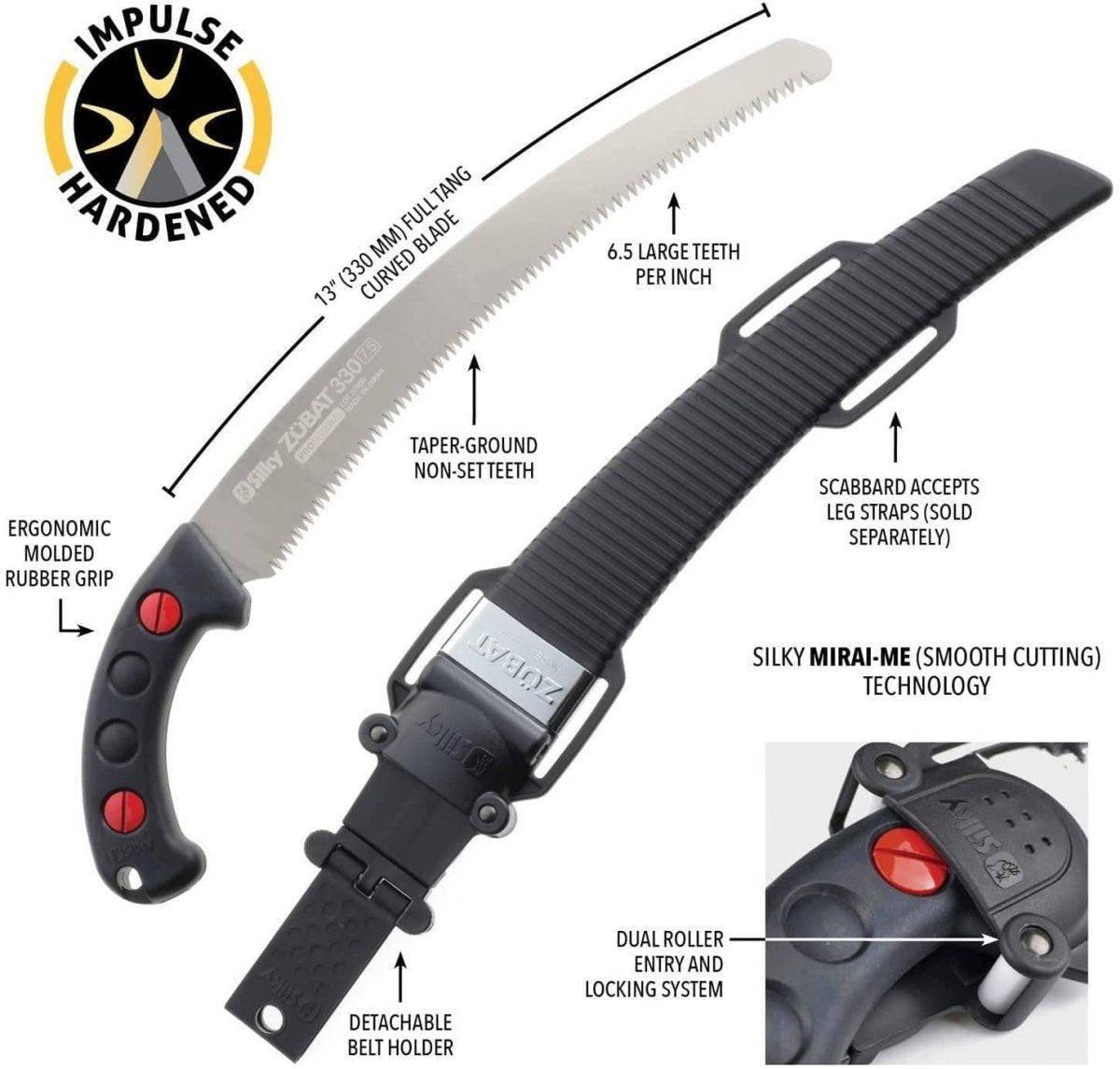 Silky Zubat 270-33 Professional 330mm Hand Saw - NORTH RIVER OUTDOORS