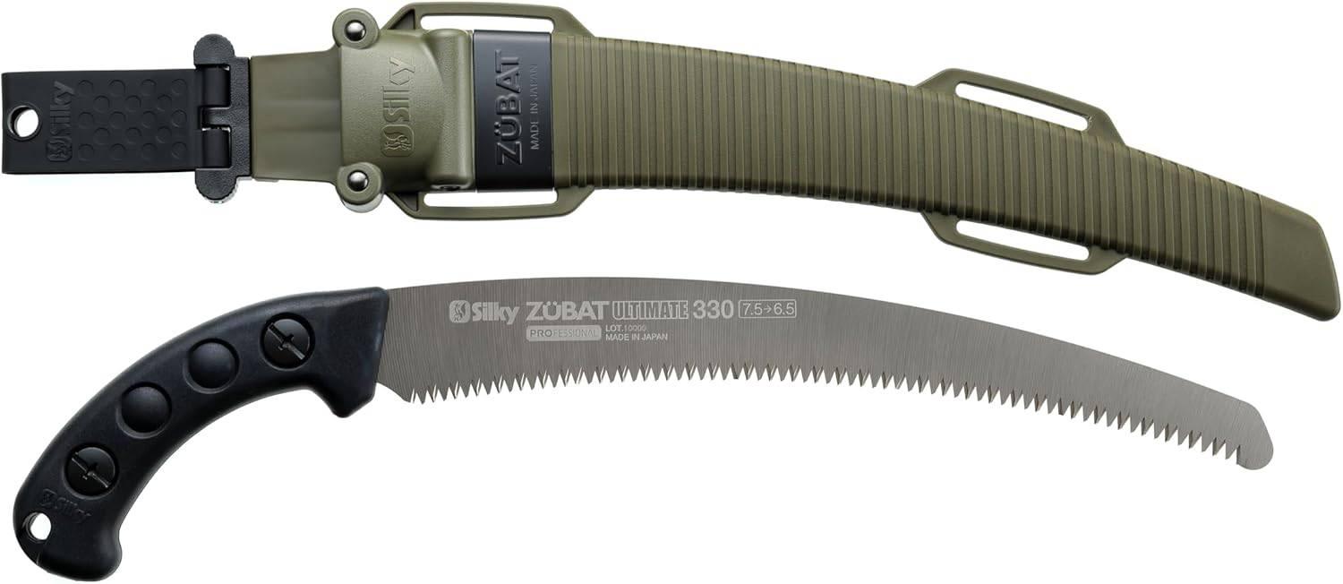 Silky ZUBAT Ultimate Professional Curved Hand Saw 330mm Progressive Teeth (746-33) - NORTH RIVER OUTDOORS