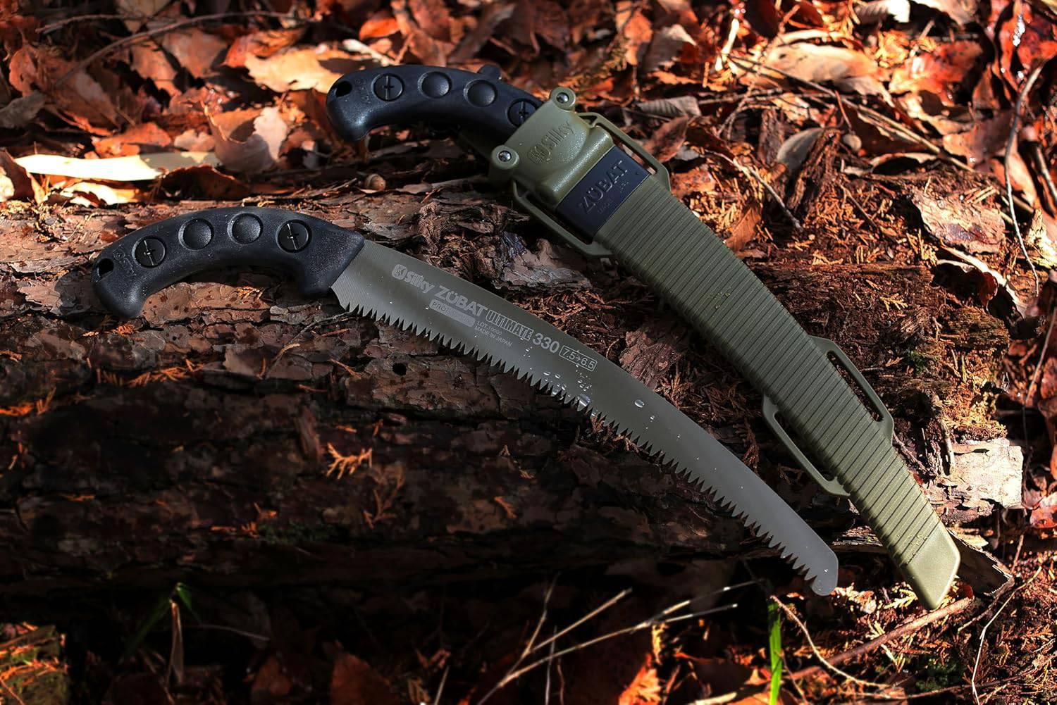 Silky ZUBAT Ultimate Professional Curved Hand Saw 330mm Progressive Teeth (746-33) - NORTH RIVER OUTDOORS