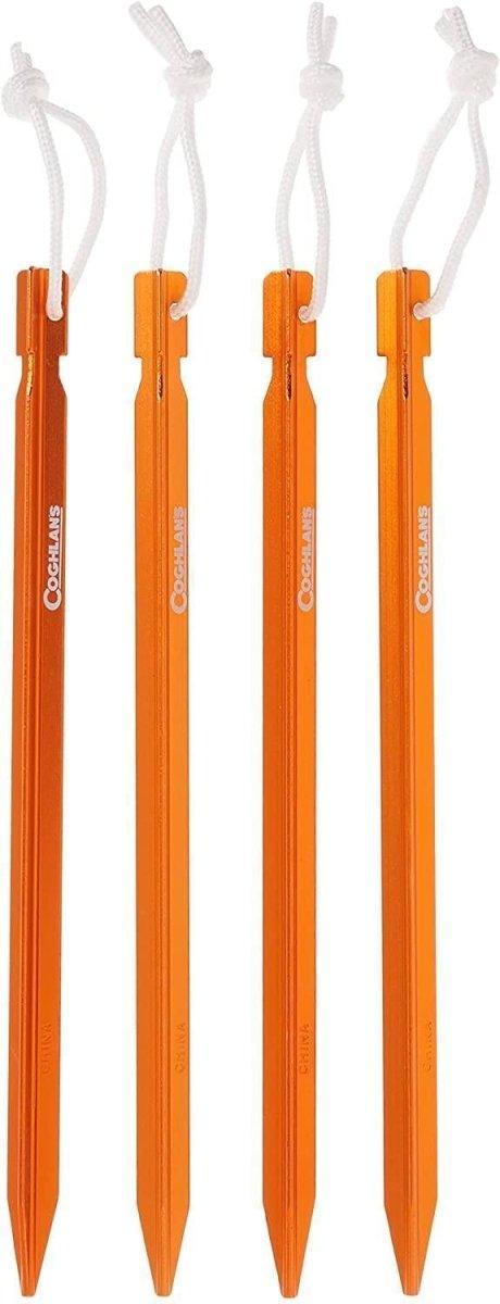 Coghlan's Ultralight 9" Tent Stakes 4 Pk - NORTH RIVER OUTDOORS