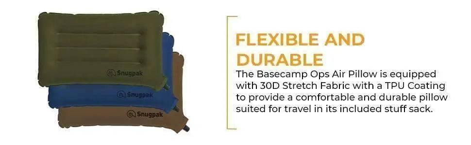 Snugpak Basecamp Ops Air Pillow - NORTH RIVER OUTDOORS