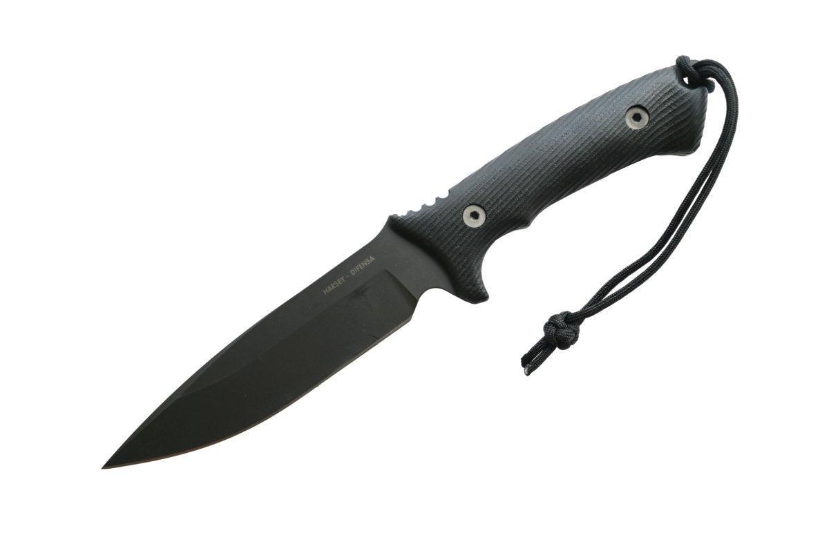 Spartan Harsey Difensa Combat Knife 6-1/4" S45VN Black (USA) - NORTH RIVER OUTDOORS
