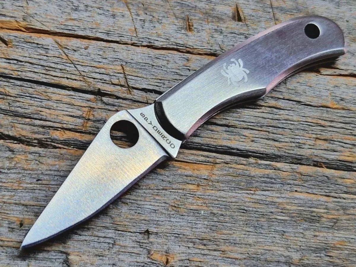Spyderco Bug Non-Locking Knife Stainless Steel - PlainEdge - NORTH RIVER OUTDOORS