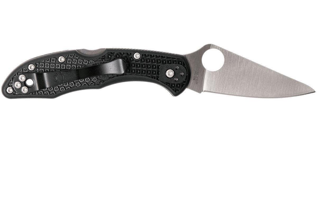 Spyderco Delica 4 C11FPBK Flat Ground 2-7/8" VG10 - NORTH RIVER OUTDOORS