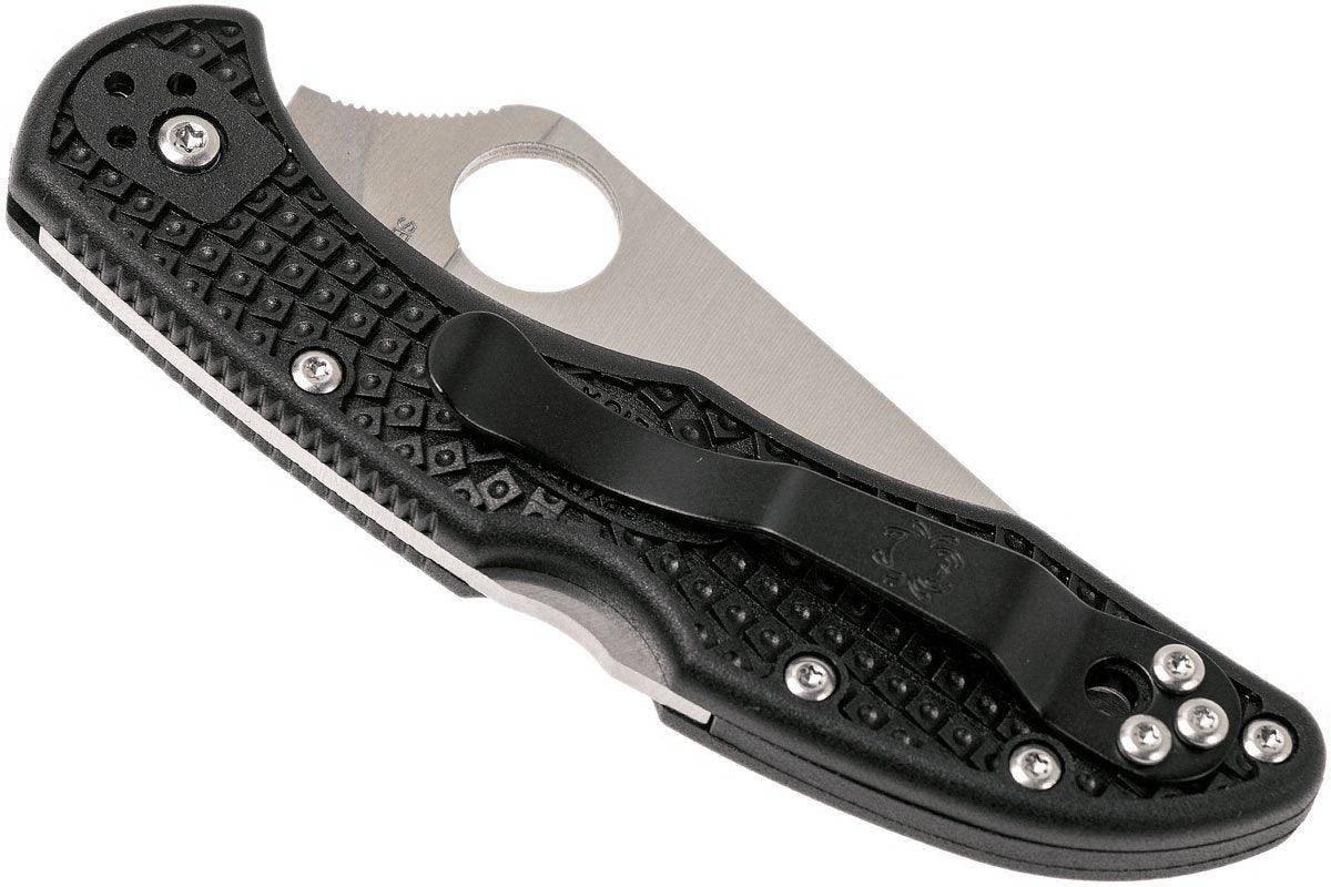 Spyderco Delica 4 C11FPBK Flat Ground 2-7/8" VG10 - NORTH RIVER OUTDOORS