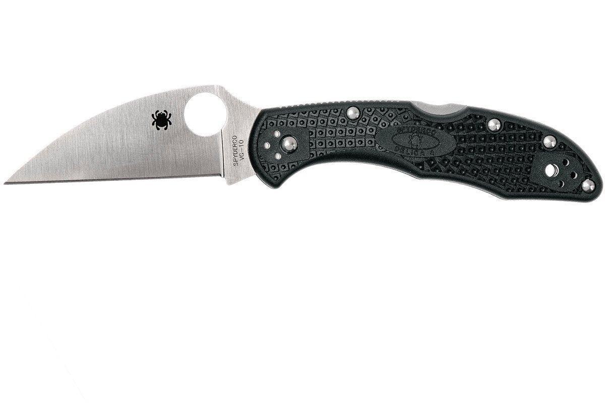 Spyderco Delica 4 Wharncliffe Folding Knife 2.87" VG10 - NORTH RIVER OUTDOORS