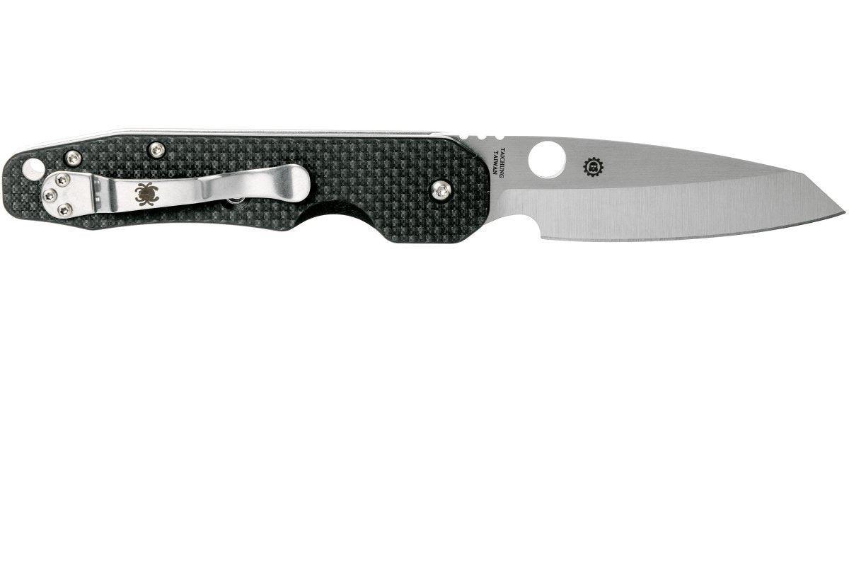 Spyderco Kevin Smock C240CFP Folding Knife 3.45" S30V Carbon Fiber - NORTH RIVER OUTDOORS