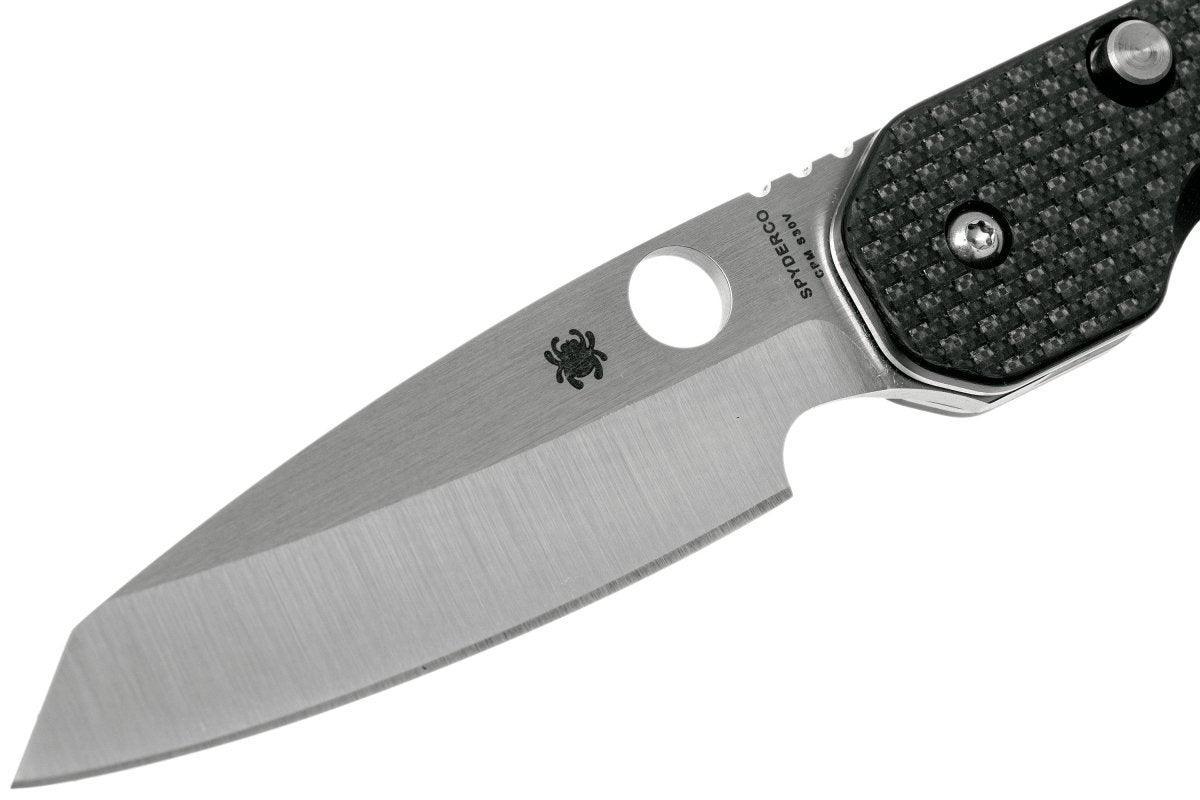 Spyderco Kevin Smock C240CFP Folding Knife 3.45" S30V Carbon Fiber - NORTH RIVER OUTDOORS