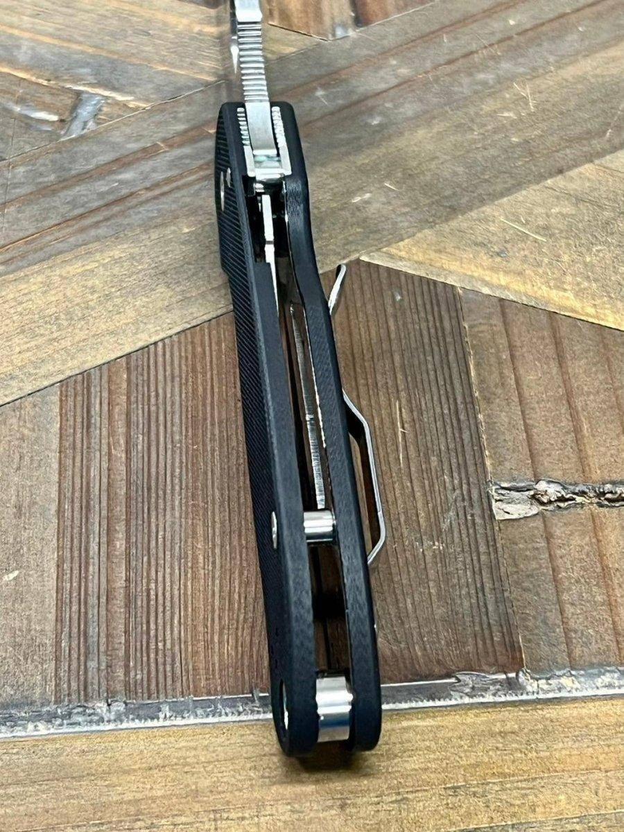 Spyderco Para 3 C223GPDBCK Knife 3" S110V Satin Blade Black Handles G10 (USA) - NORTH RIVER OUTDOORS