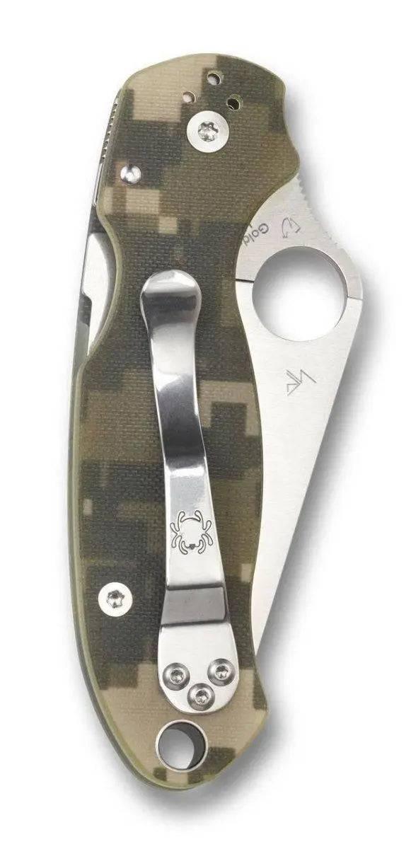 Spyderco Para 3 CPM-S45VN Knife Digi Camo G-10 (3" Satin) - NORTH RIVER OUTDOORS