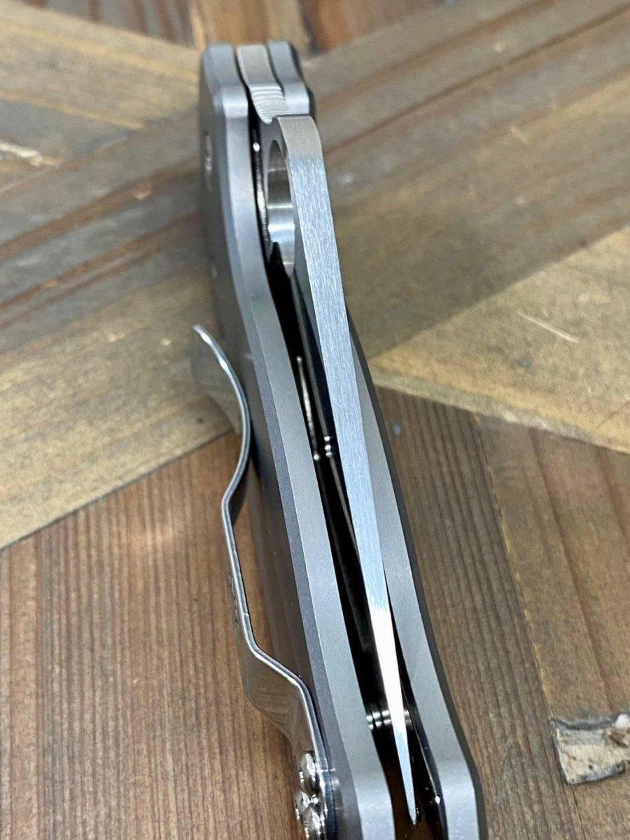 Spyderco Para 3 S45VN Titanium Custom (3" Satin) - NORTH RIVER OUTDOORS