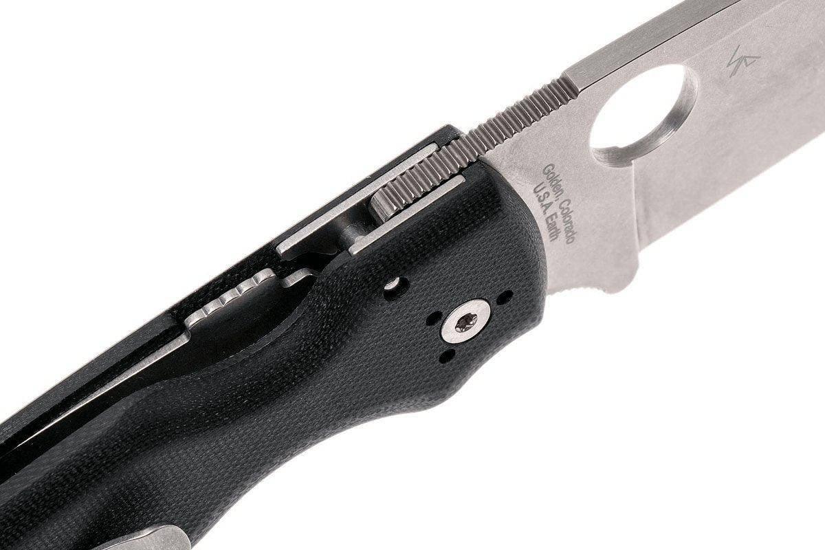 Spyderco Shaman Sprint Run C229CFP Knife 3.58" CPM-S90V Carbon Fiber - NORTH RIVER OUTDOORS