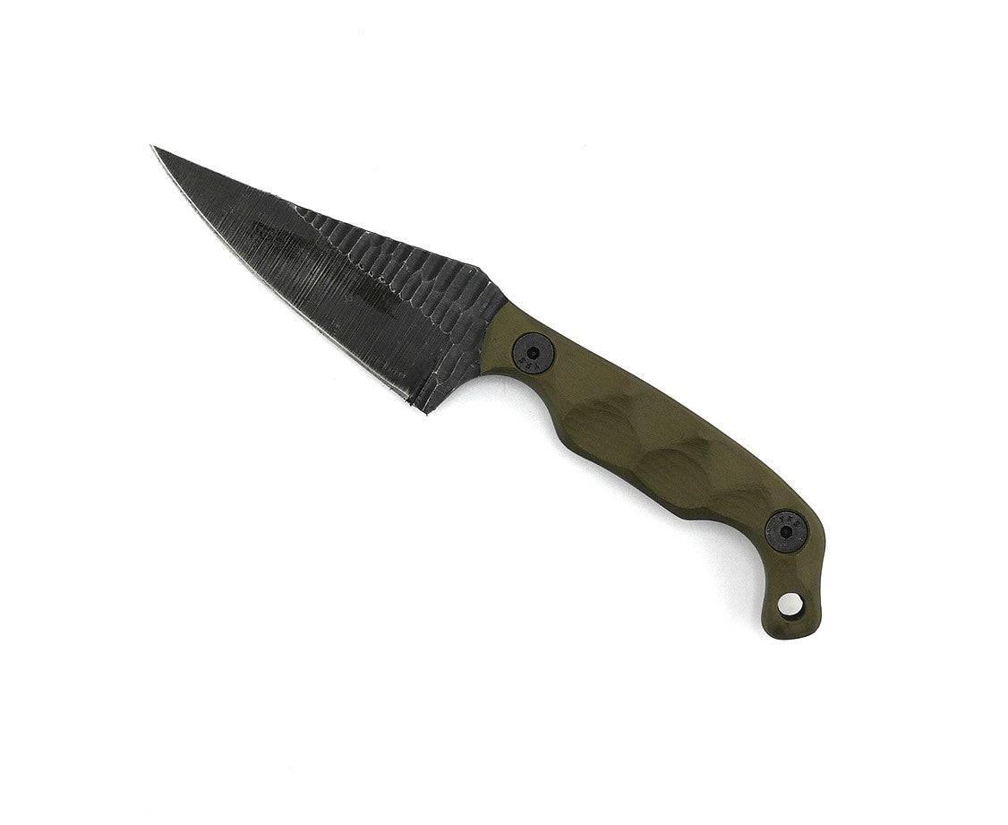 Stroup Knives Mini1 OD Green G10 Fixed Blade - NORTH RIVER OUTDOORS