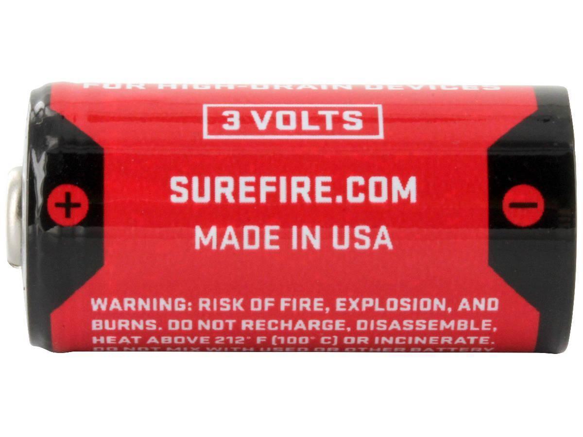 SUREFIRE 123A LITHIUM BATTERIES SINGLES - NORTH RIVER OUTDOORS